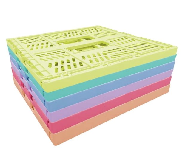 Pen+Gear Small Collapsible Bin 6 Count Desktop Organizers